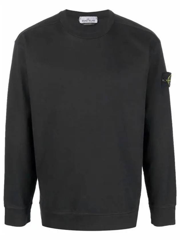 Waffen Crew Neck Sweatshirt Black - STONE ISLAND - BALAAN 1