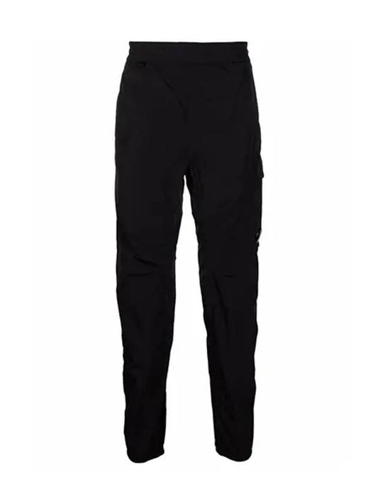 Men's Lens Wappen Chrome R Straight Pants Black - CP COMPANY - BALAAN 2