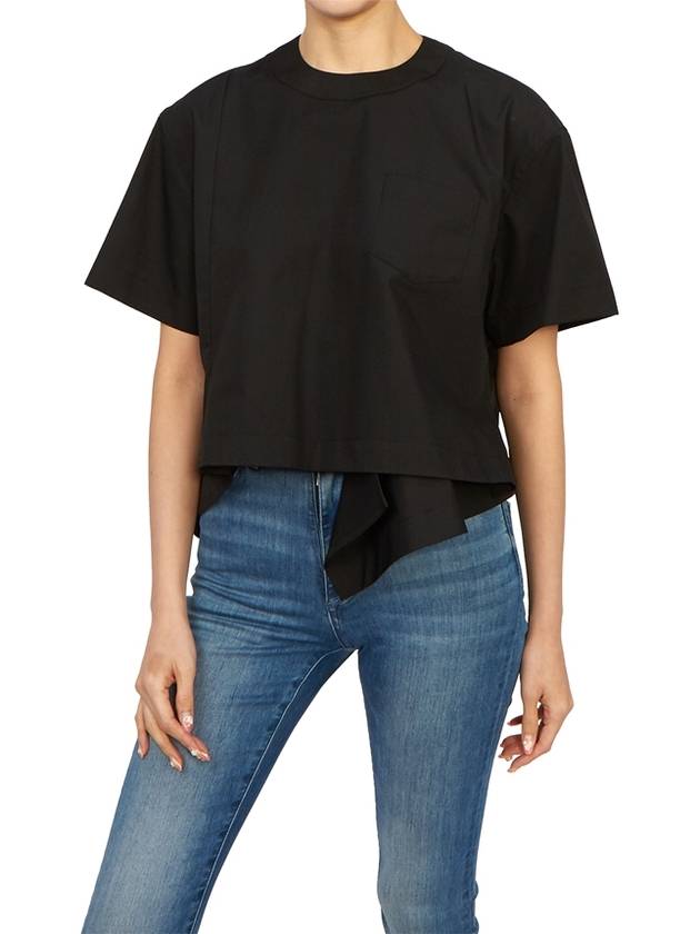 2407096 001 Women s short sleeved T shirt - SACAI - BALAAN 6