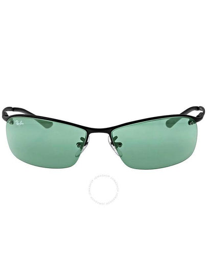 Eyewear Rectangle Sunglasses Green Black - RAY-BAN - BALAAN 2