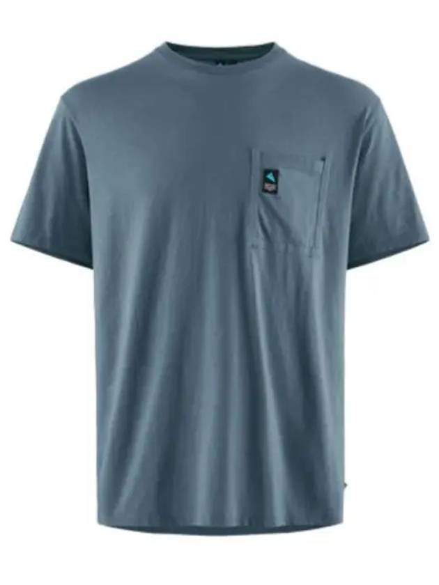 Luna Pocket SS Tee Man Whistle Blue 20685M21 667 - KLATTERMUSEN - BALAAN 2