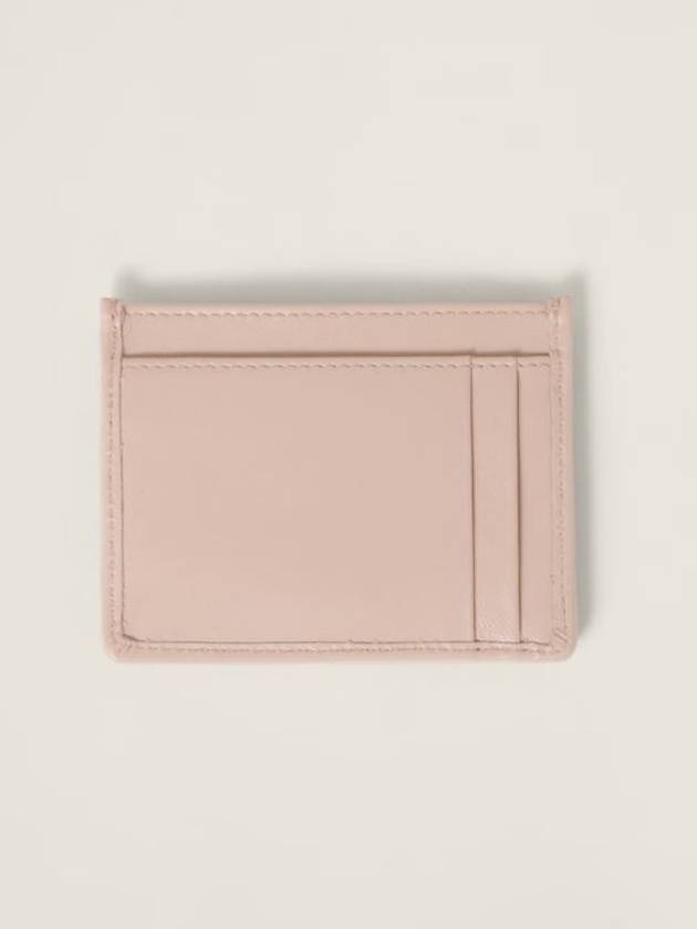 Materasse card wallet powder pink - MIU MIU - BALAAN 3