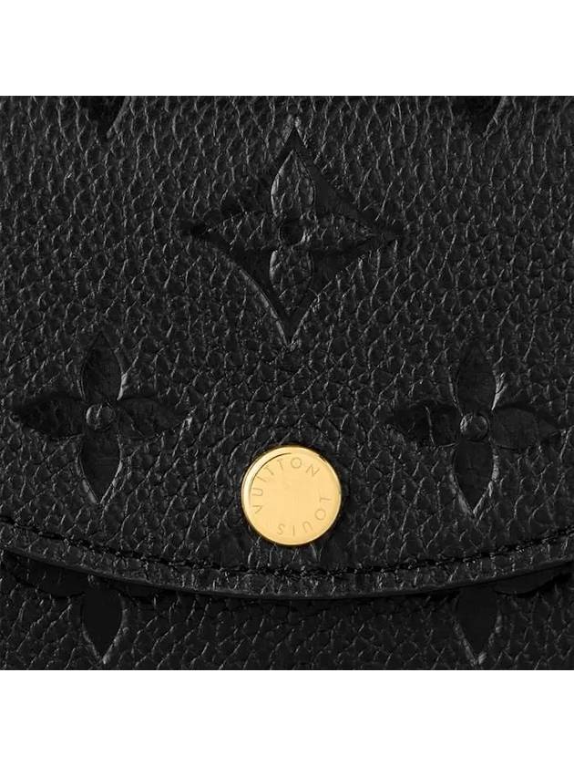 Rosalie Monogram Coin Purse Black - LOUIS VUITTON - BALAAN 6