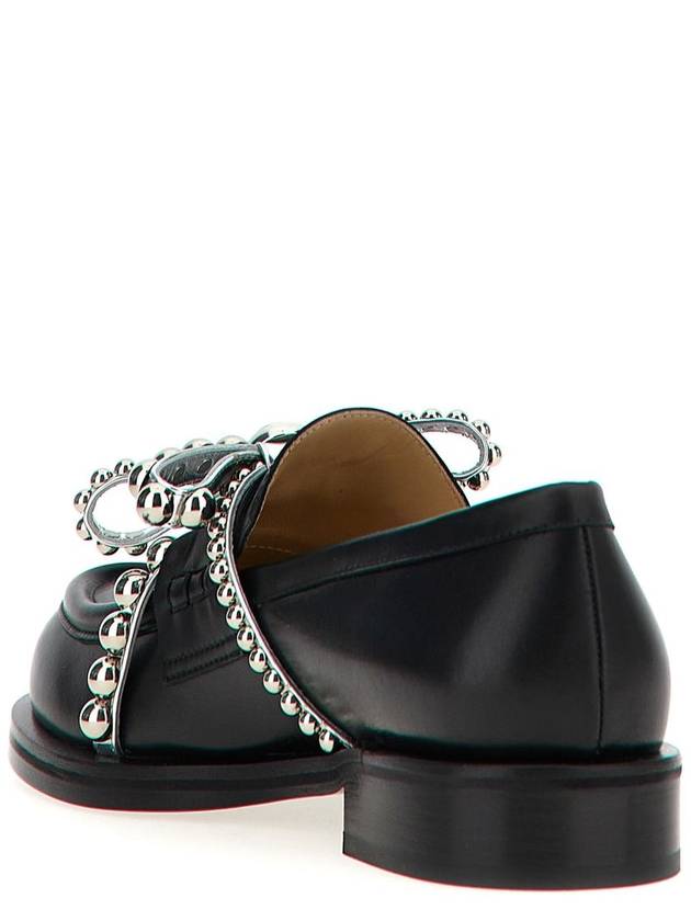 Mach & Mach 'Crystal Studs' Loafers - MACH & MACH - BALAAN 3