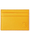 TB Grainy Leather Card Wallet Marigold - BURBERRY - BALAAN 2