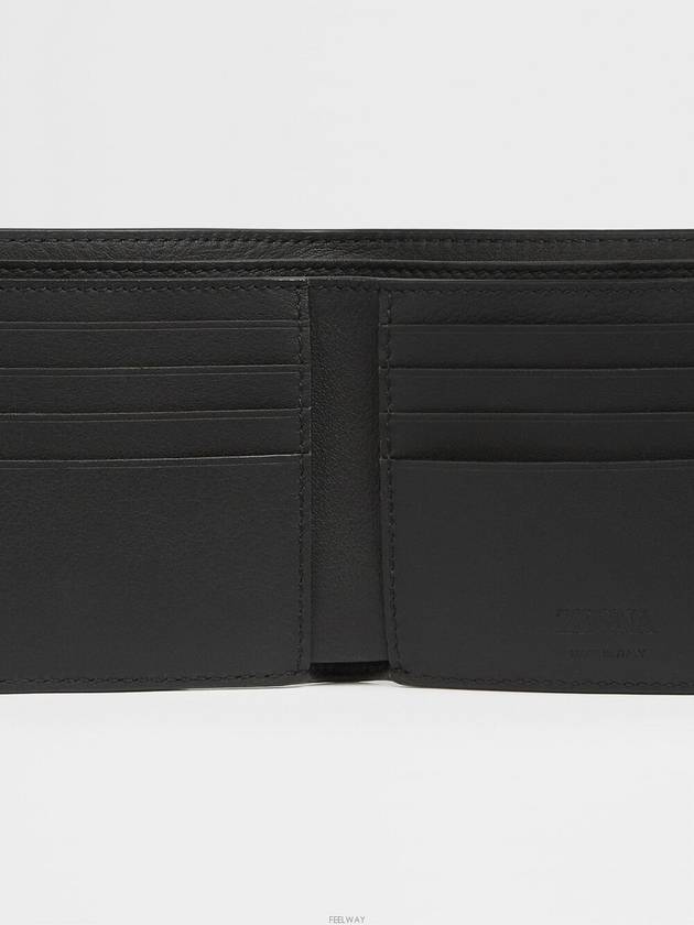 Zegna Black Smooth Leather Billfold 8cc Bicycle Wallet FREE - ERMENEGILDO ZEGNA - BALAAN 9