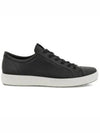 Soft 7 M Low Top Sneakers Black - ECCO - BALAAN 2