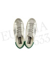 Superstar Green Heel Tab Leather Sneakers White - GOLDEN GOOSE - BALAAN 4