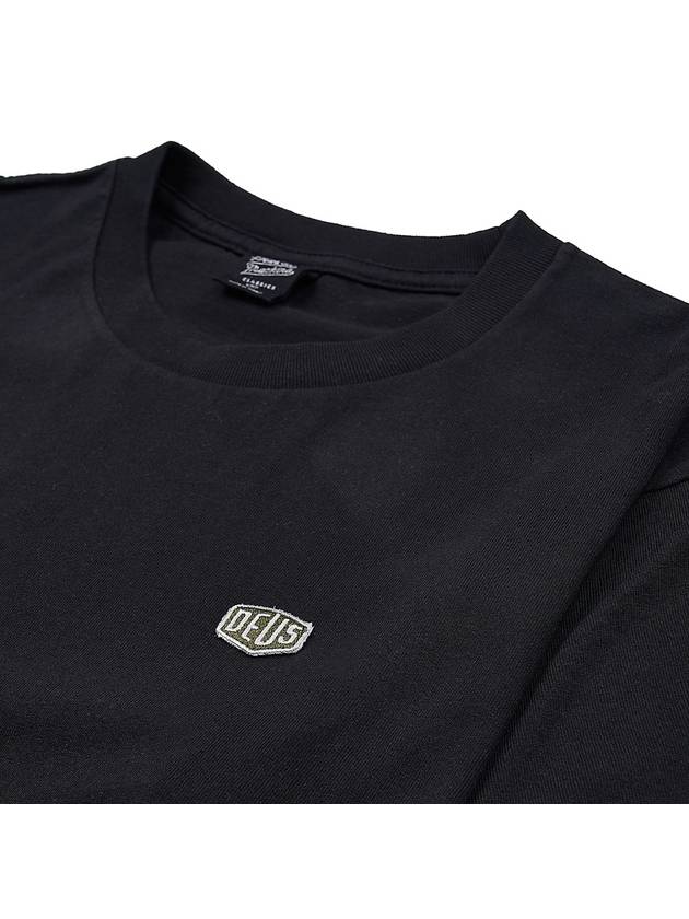 Men s Shield Standard Short Sleeve T Shirt DMF201877 BLACK - DEUS EX MACHINA - BALAAN 3