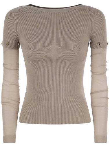 ALCIDE - Tight-fitting stretch viscose jersey - MAX MARA SPORTMAX - BALAAN 1