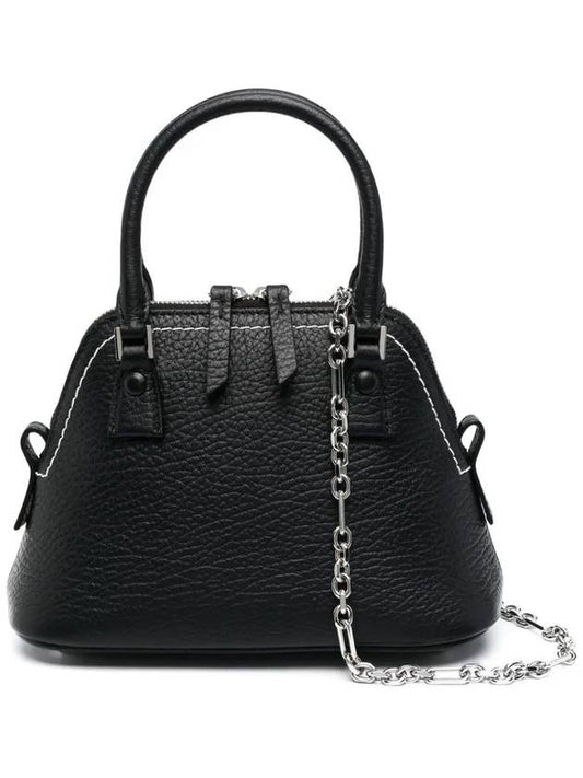 5AC Micro Chain Tote Bag Black - MAISON MARGIELA - BALAAN 2