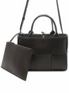 Arco Mini Tote Bag Brown - BOTTEGA VENETA - BALAAN 3