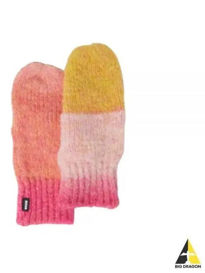 Logo Patch Knit Gloves - MSGM - BALAAN 2