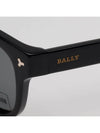 Sunglasses BY0033H 01A square horn rim black - BALLY - BALAAN 5