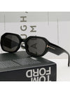 Sunglasses TF917 01A VERONIQUE 02 Horn rimmed black square - TOM FORD - BALAAN 2