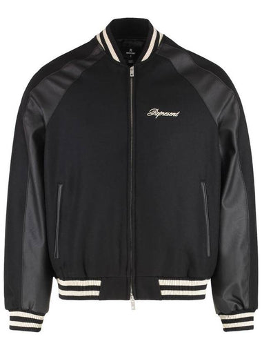 Represent Varsity Knitted Bomber Jacket - REPRESENT - BALAAN 1