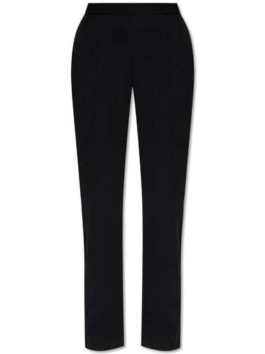 Tory Burch Pleat-front Trousers, Women's, Black - TORY BURCH - BALAAN 1