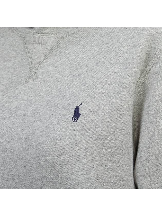 Kids Embroidered Logo Hoodie Grey - POLO RALPH LAUREN - BALAAN 7