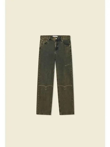 House of Sunny COURTYARD STRAIGHT LEG DENIM CLAY - HOUSE OF SUNNY - BALAAN 1