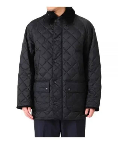 Bedale Quilted Jacket Black - BARBOUR - BALAAN 2