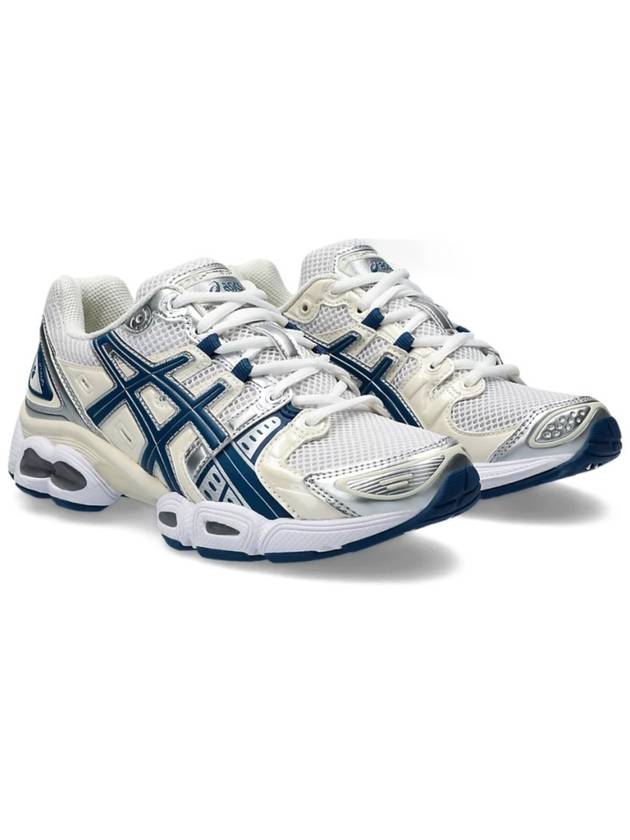 Gel Nimbus 9 Low Top Sneakers White Light Indigo - ASICS - BALAAN 3