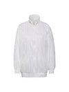 Adicolor Oversized Ripstop Track Jacket White - ADIDAS - BALAAN 1