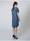 AW41OP01 Cozy belted dress_indigo blue - ATHPLATFORM - BALAAN 4