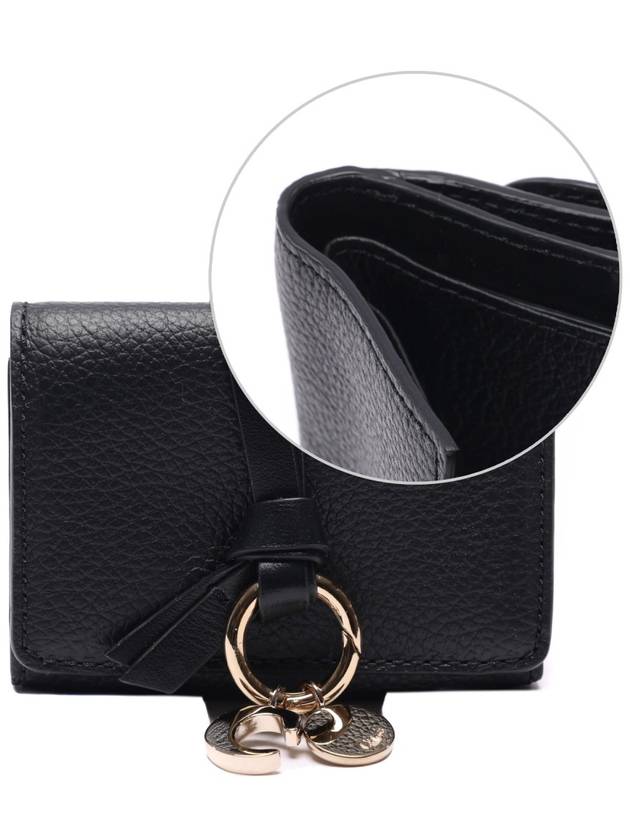 Alphabet Small Half Wallet Black - CHLOE - BALAAN 2