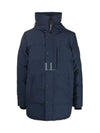 Carson Hooded Padding Parka Atlantic Navy - CANADA GOOSE - BALAAN 2