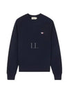 Tricolor Fox Patch Sweatshirt Dark Navy - MAISON KITSUNE - BALAAN 2