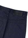 Regular Cotton Denim Wide Jeans Navy - AMI - BALAAN 8