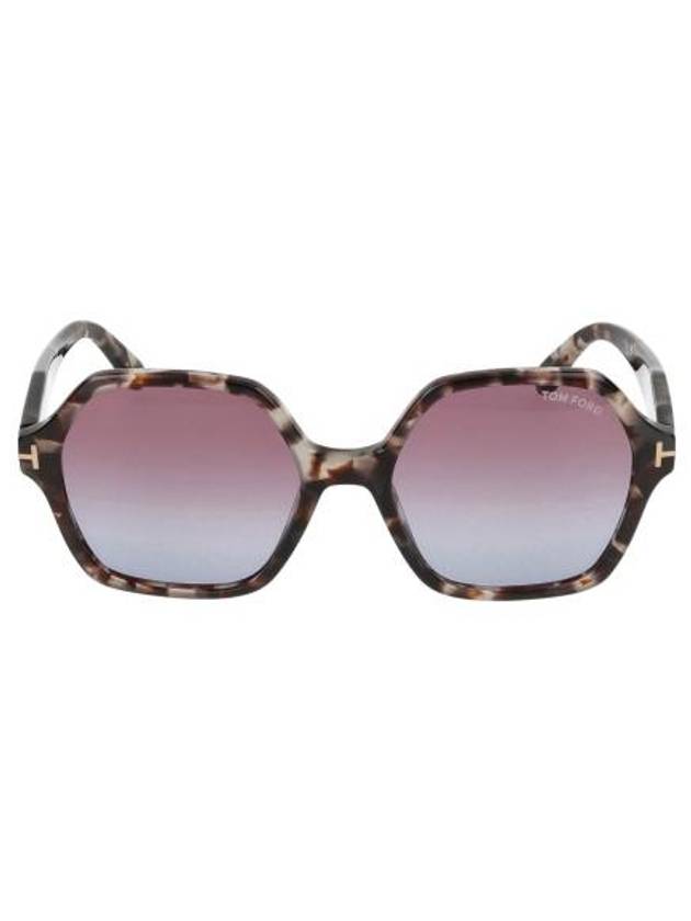 Sunglasses FT1032 55Z HAVANA COLORED MIRRORED - TOM FORD - BALAAN 1