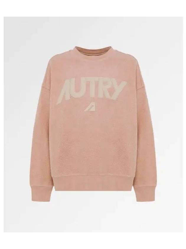 Amour Crew Neck Sweatshirt Pink - AUTRY - BALAAN 1