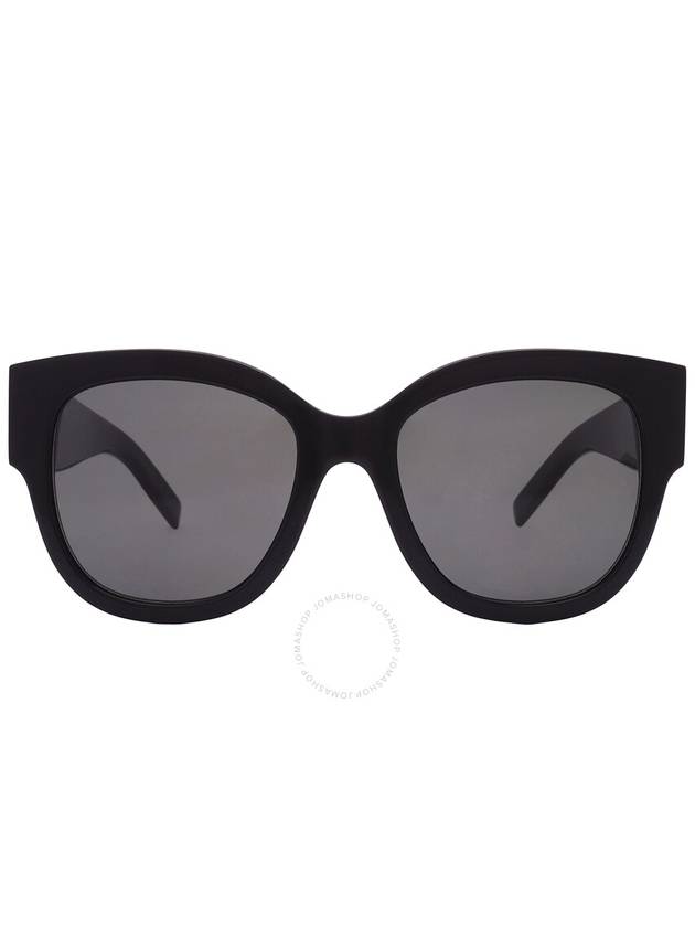 Saint Laurent Grey Butterfly Ladies Sunglasses SL M95/F 001 56 - SAINT LAURENT - BALAAN 1