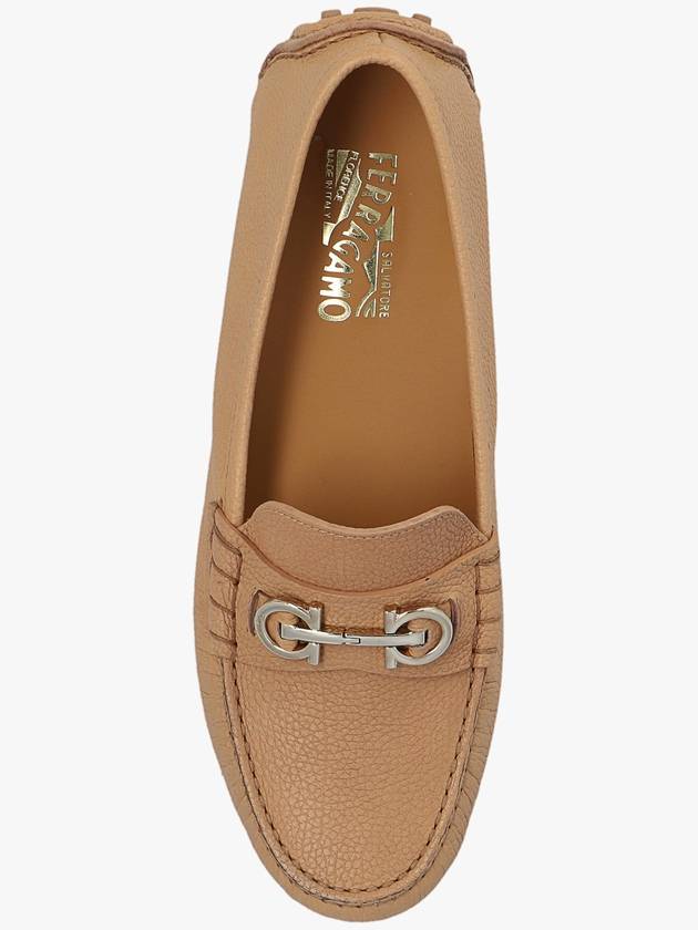 FERRAGAMO ‘Odilia’ Moccasins, Women's, Beige - SALVATORE FERRAGAMO - BALAAN 6