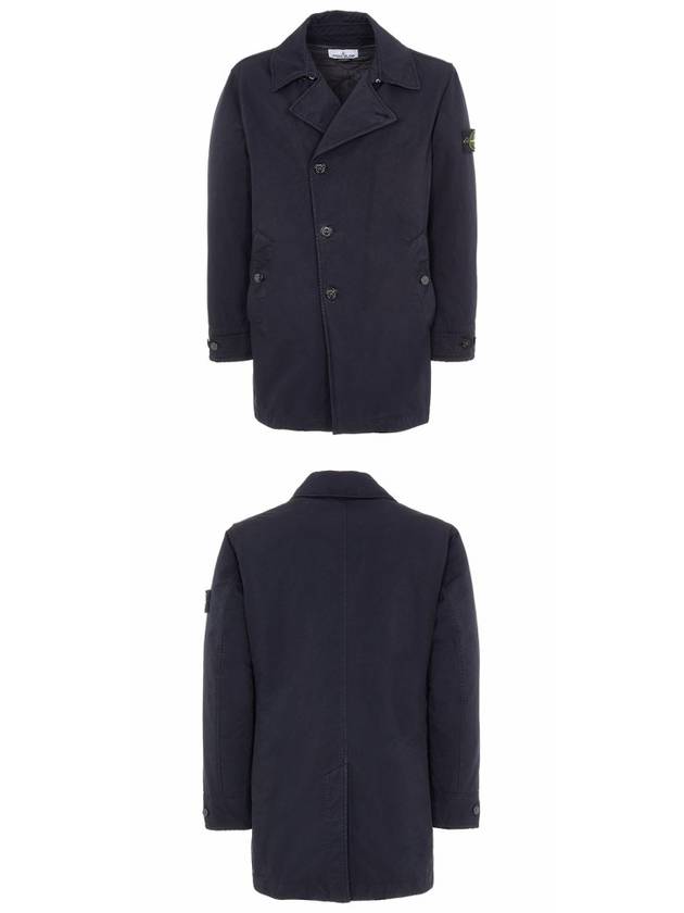 David TC Logo Patch Jacket Navy - STONE ISLAND - BALAAN 5