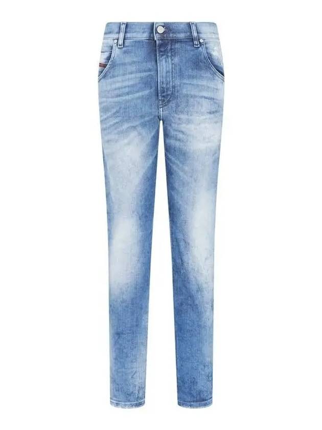 Damage Washed Boyfriend JeansKRAILEY B T Light Indigo - DIESEL - BALAAN 1