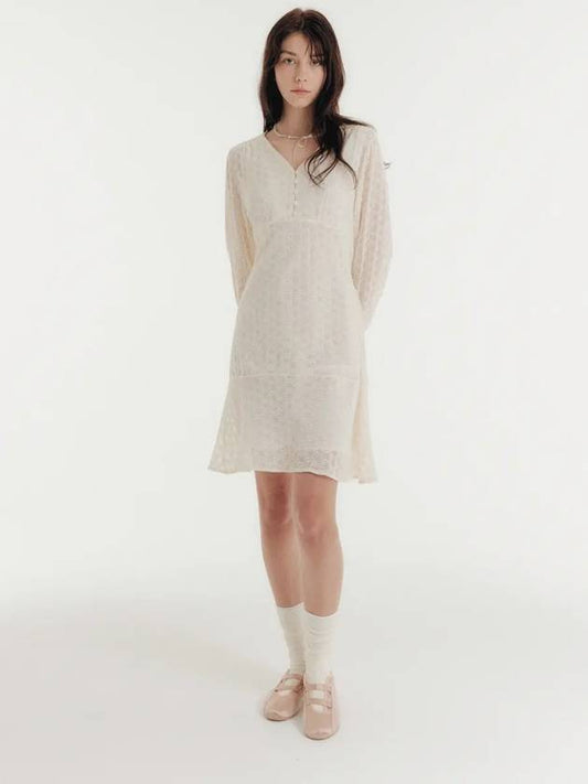 CRINKLE MINI DRESS WHITE - CLAIR DE SAGE - BALAAN 2