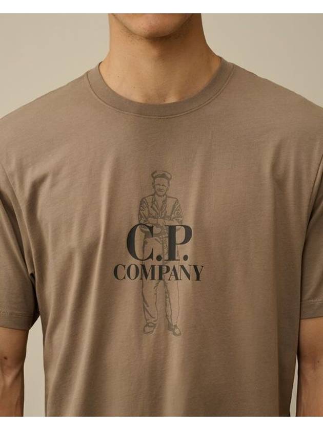 C.P.COMPANY T-SHIRTS SHORT SLEEVE IN JERSEY 30/1 - CP COMPANY - BALAAN 4