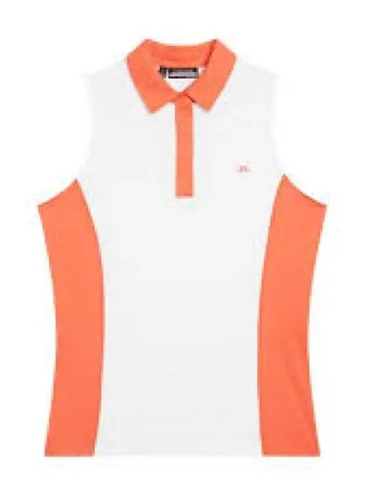 Edna Polo Sleeveless White - J.LINDEBERG - BALAAN 2