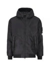 Crinkle Reps R NY Padding Black - STONE ISLAND - BALAAN 2