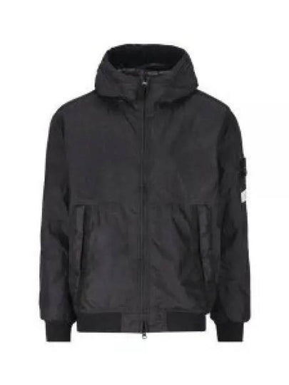 Crinkle Reps R NY Padding Black - STONE ISLAND - BALAAN 2