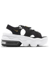 Women's Air Max Coco Sandals White Black - NIKE - BALAAN 6