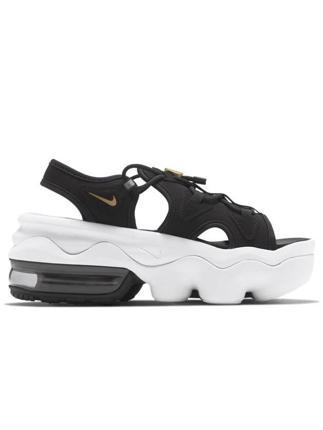 Women's Air Max Coco Sandals White Black - NIKE - BALAAN.