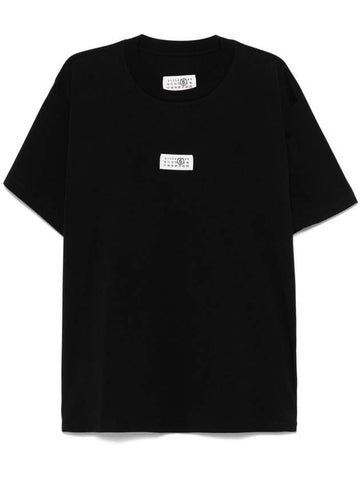 MM6 Maison Margiela T-shirts and Polos Black - MAISON MARGIELA - BALAAN 1