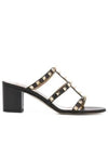 IDomestic ShippingI 24 4W0S0C47 VOD 0NO 4W2S0C47 Rockstud Slide Sandals kr 204173 - VALENTINO - BALAAN 2