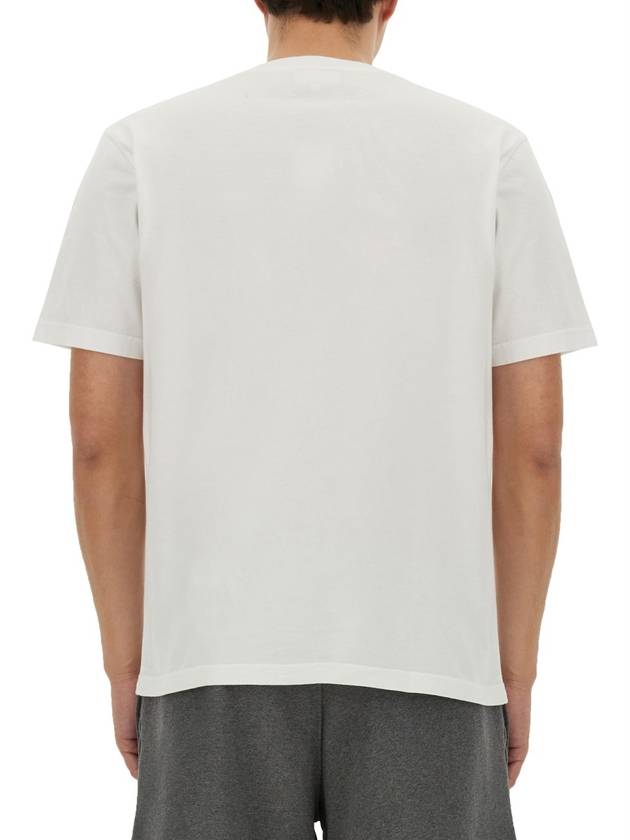 Speedy Fox Patch Comfort Short Sleeve T-Shirt White - MAISON KITSUNE - BALAAN 8