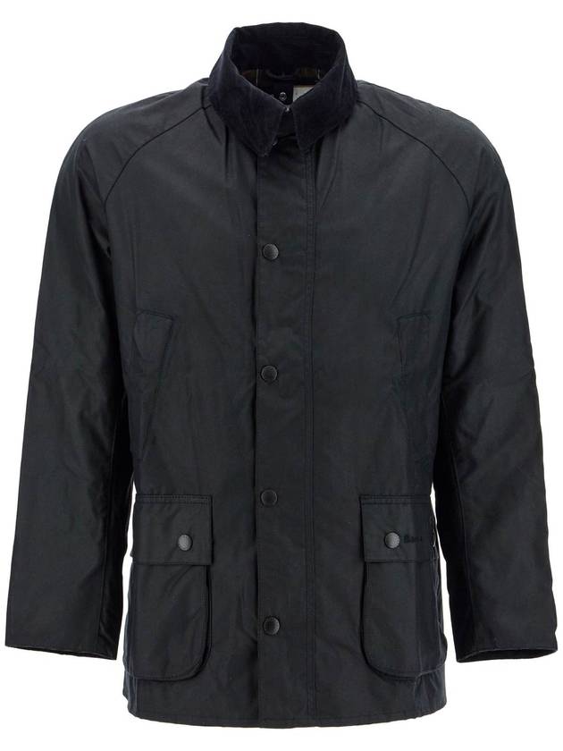 Ashby Wax Jacket Black - BARBOUR - BALAAN 2