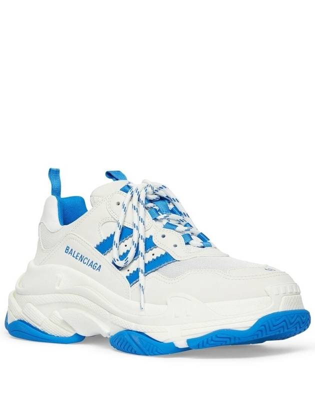 Adidas Triple S low-top sneakers white blue - BALENCIAGA - BALAAN 3