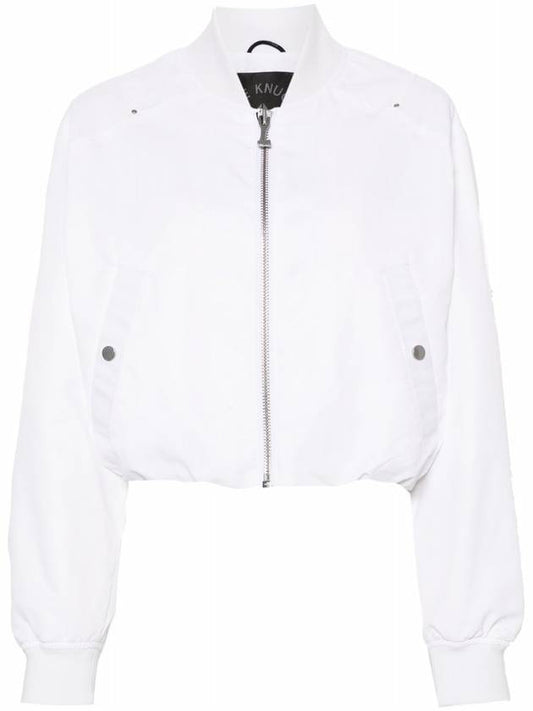 Lightweight Zip-Up Jacket White - MOOSE KNUCKLES - BALAAN 2